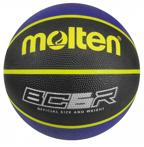 MOLTEN BCR RUBBER BASKETBALL BLUE/BLACK