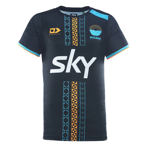 DYNASTY MOANA PASIFIKA TRAINING TEE BLACK