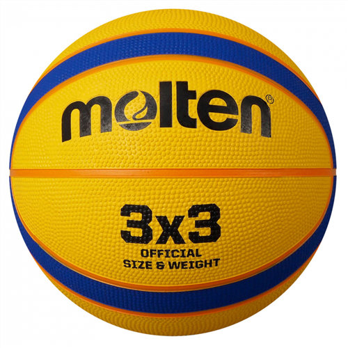 MOLTEN 3 ON 3 RUBBER BASKETBALL