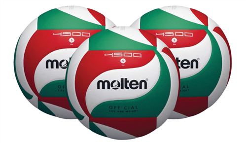 MOLTEN V5M4500 VOLLEYBALL 3 PACK