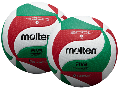 MOLTEN V5M5000 VOLLEYBALL 2 PACK