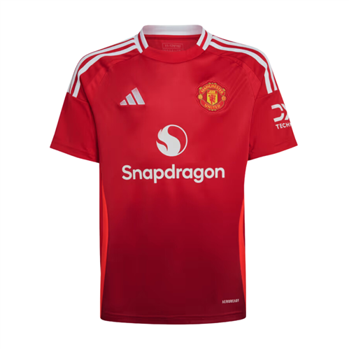 ADIDAS MANCHESTER UNITED KIDS' REPLICA HOME JERSEY