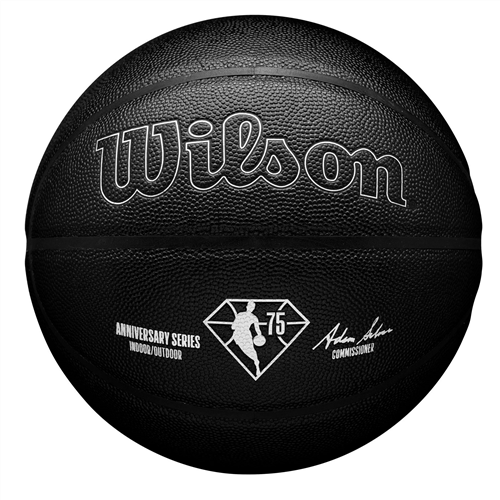 WILSON NBA 75TH ANNIVERSARY INDOOR/OUTDOOR BALL