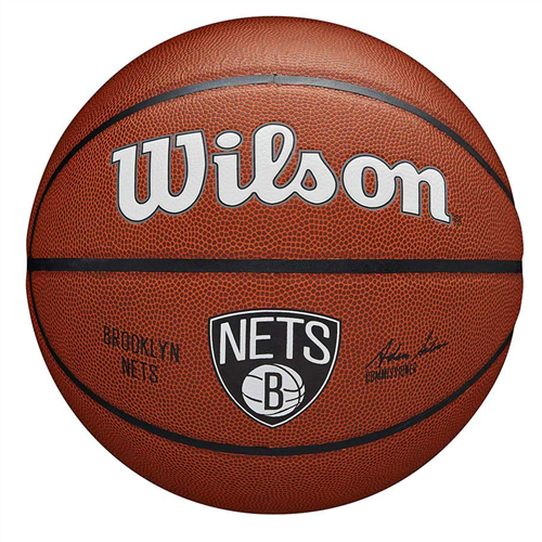 WILSON NBA TEAM COMPOSITE BASKETBALL BROOKLYN NETS