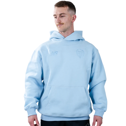 NEW BALANCE AUCKLAND FC OVERSIZED HOODIE LIGHT BLUE