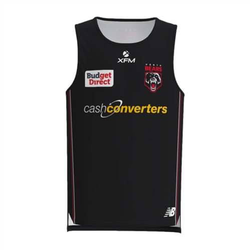 NEW BALANCE PERTH BEARS TRAINING SINGLET BLACK