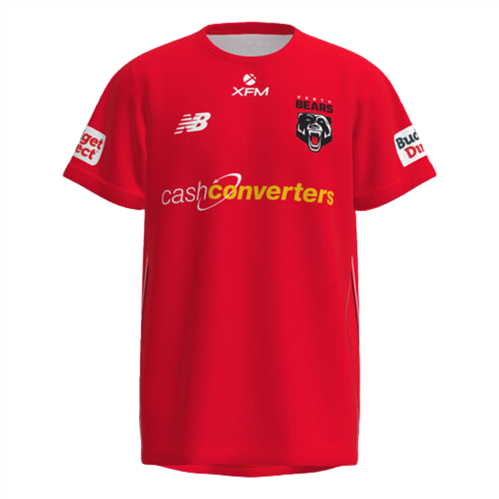 NEW BALANCE PERTH BEARS TRAINING TEE RED