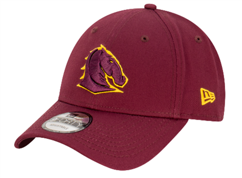 NEW ERA BRISBANE BRONCOS 9FORTY CLOTH STRAP CAP