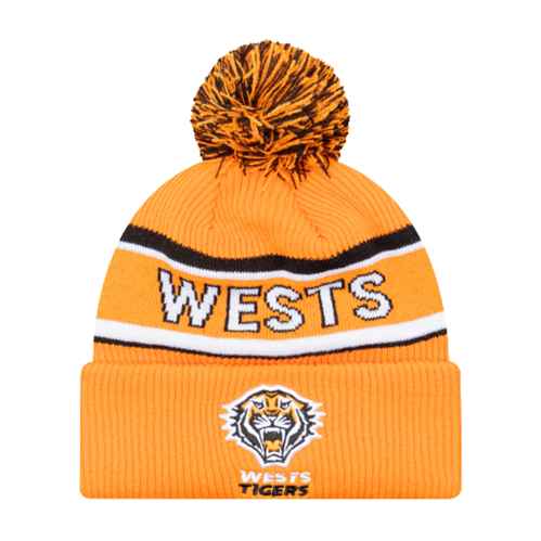NEW ERA WESTS TIGERS KNIT BEANIE