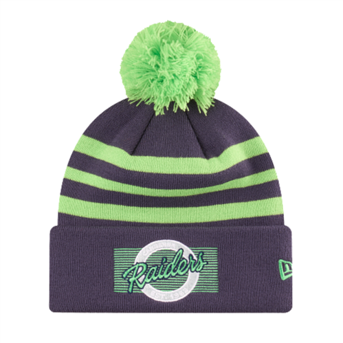 NEW ERA CANBERRA RAIDERS BADGED LOGO KNIT BEANIE