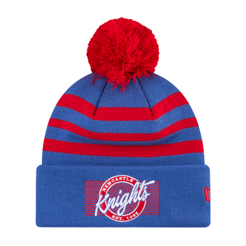 NEW ERA NEWCASTLE KNIGHTS BADGED LOGO KNIT BEANIE