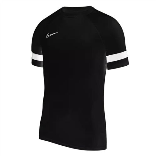 NIKE MEN'S ACADEMY 21 JERSEY BLACK/WHITE