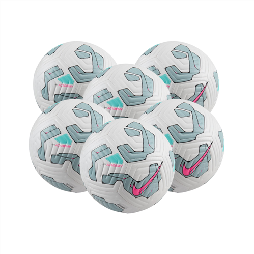 NIKE ACADEMY FOOTBALL WHITE/OCEAN/PINK 6 PACK