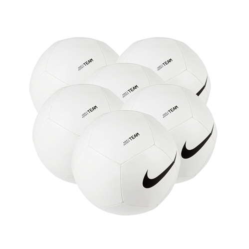 NIKE PITCH TEAM FOOTBALL WHITE 6 PACK