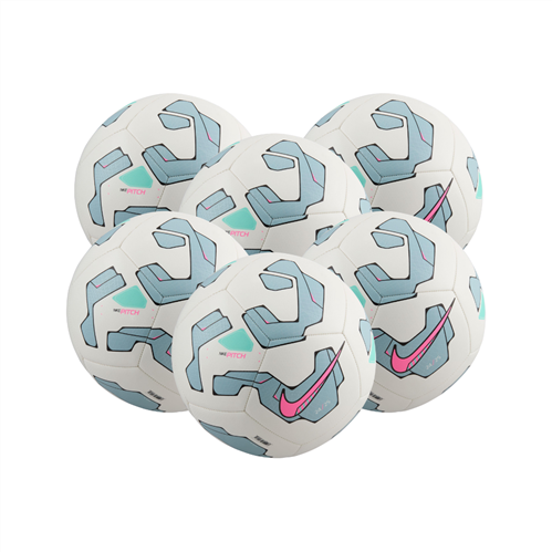 NIKE PITCH FOOTBALL WHITE/OCEAN/PINK 6 PACK