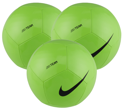 NIKE PITCH TEAM FOOTBALL GREEN 3 PACK