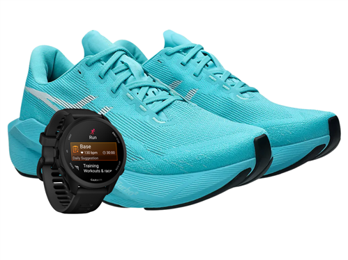 ASICS NOVABLAST 6 MEN'S X FORERUNNER 70 GPS WATCH