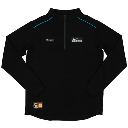 CHAMPION NZ BREAKERS PERFORMANCE FLEECE QUARTER ZIP JUMPER