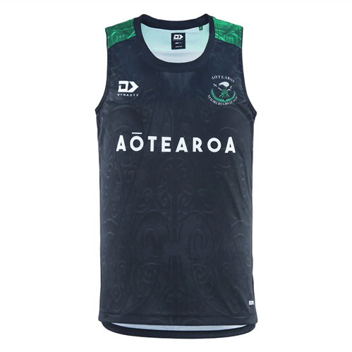 DYNASTY NZ MAORI RUGBY LEAGUE TRAINING SINGLET