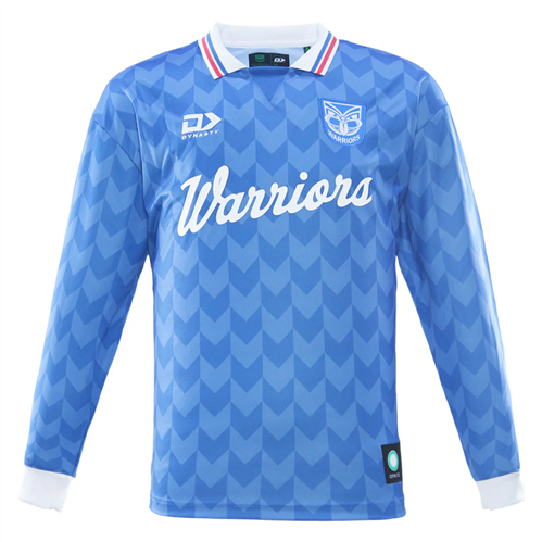DYNASTY NZ WARRIORS LS RETRO FOOTBALL SHIRT
