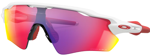 OAKLEY RADAR EV PATH POLISHED WHITE PRIZM ROAD SUNGLASSES
