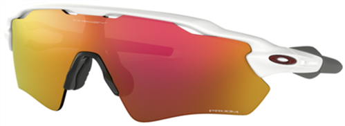 OAKLEY RADAR EV PATH WHITE PRIZM RUBY SUNGLASSES