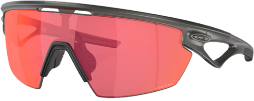 OAKLEY SPHAERA MATTE GREY SMOKE PRIZM TRAIL SUNGLASSES