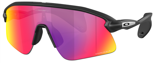 OAKLEY STUNT DEVIL MATTE BLACK PRIZM ROAD SUNGLASSES