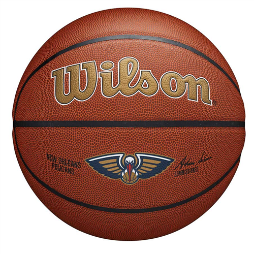 WILSON NBA TEAM COMPOSITE BASKETBALL NEW ORLEANS PELICANS