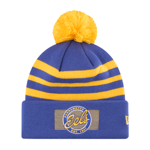 NEW ERA PARRAMATTA EELS BADGED LOGO KNIT BEANIE