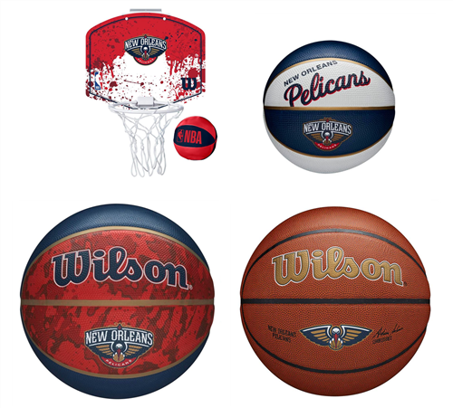 WILSON NEW ORLEANS PELICANS NBA SUPPORTER PACK