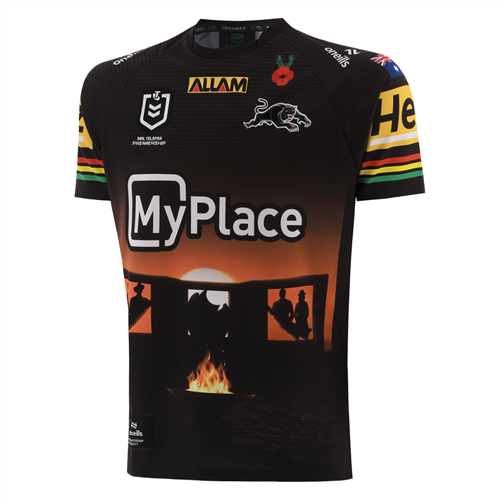 O'NEILLS PENRITH PANTHERS ANZAC JERSEY