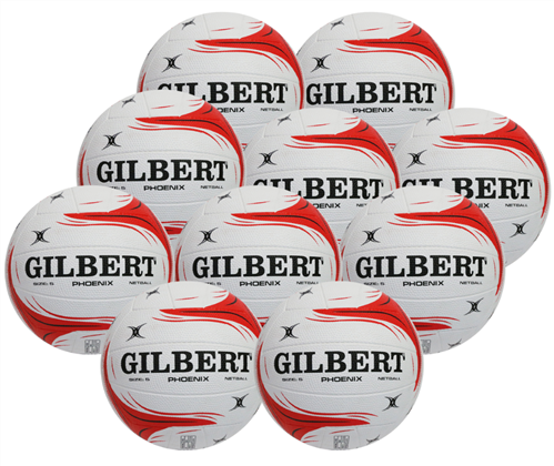GILBERT PHOENIX WHITE/RED 10 PACK