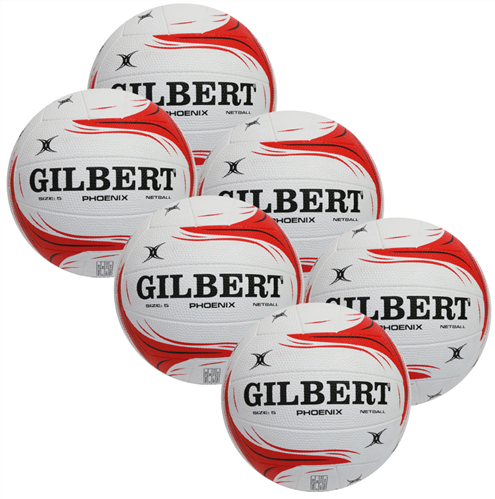 GILBERT PHOENIX WHITE/RED 6 PACK