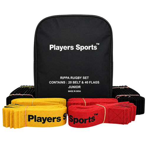 PLAYERS RIPPA RUGBY BELT SET WITH BAG (20 PACK)