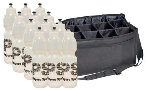 PLAYERS SPORTS CLEAR DRINK BOTTLE 12 PACK