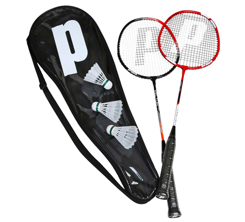 PRINCE BADMINTON RACKET 2 PLAYER SET