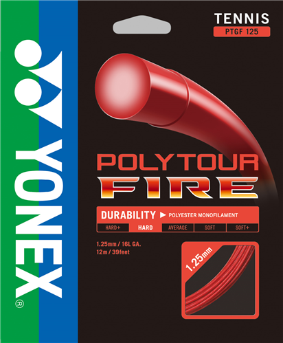 YONEX POLY TOUR FIRE 1.25 RED