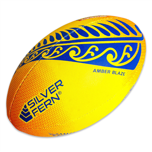 SILVER FERN TOUCH RUGBY BALL