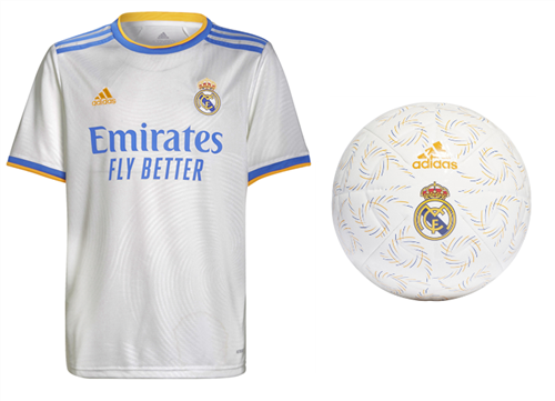 ADIDAS REAL MADRID KIDS' SUPPORTER PACK