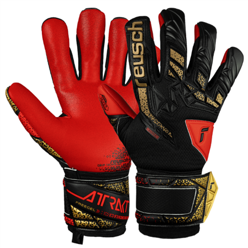 REUSCH ATTRAKT FREEGEL SILVER FOOTBALL GK GLOVES