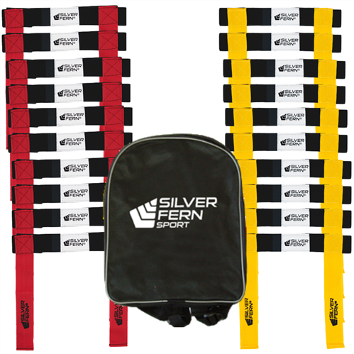 SILVER FERN RIPPA RUGBY BELT SET WITH BAG (20 PACK)