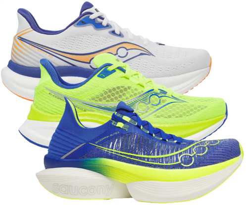 SAUCONY MEN'S DAILY, TEMPO & RACE RUNNING SHOE ROTATION