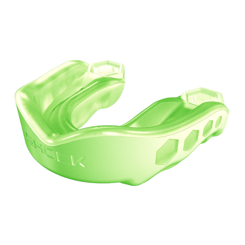 SHOCK DOCTOR GEL MAX MOUTHGUARD FLURO GREEN