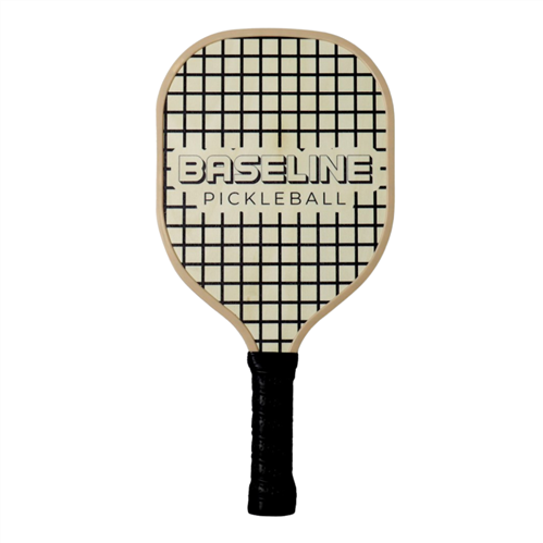 SILVER FERN BASELINE WOODEN PICKLEBALL PADDLE