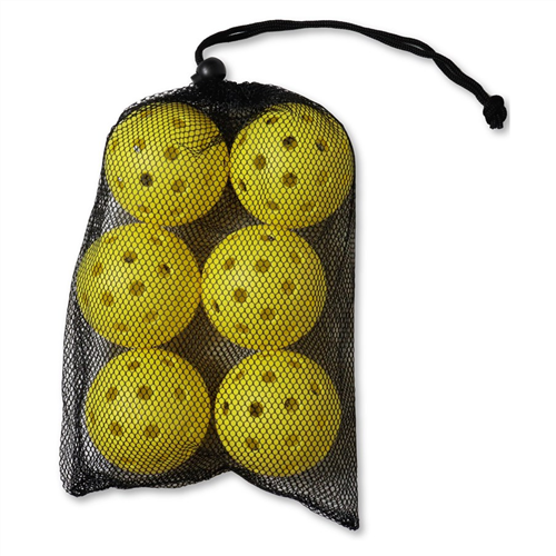 SILVER FERN INDOOR PICKLEBALLS (6 PACK)