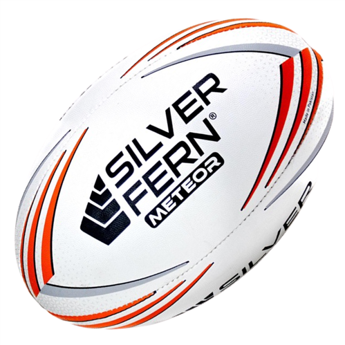 SILVER FERN METEOR MATCH RUGBY BALL