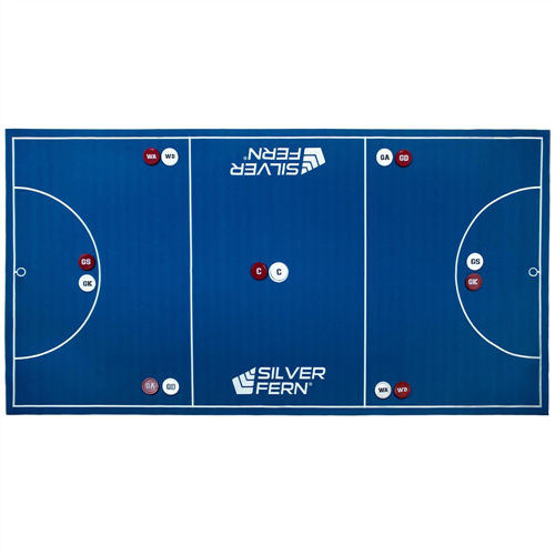SILVER FERN NETBALL COACHING MAT
