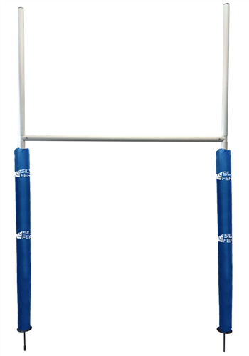 SILVER FERN BACKYARD RUGBY GOAL POST WITH PADS