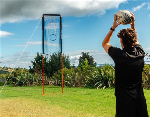 SILVER FERN THROWPRO RUGBY LINEOUT THROWING NET